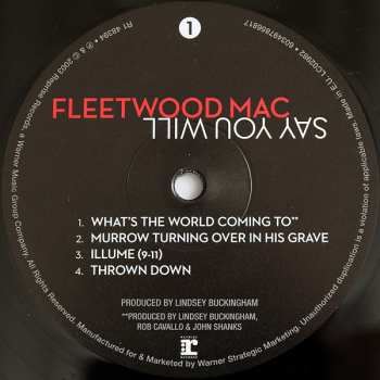 2LP Fleetwood Mac: Say You Will