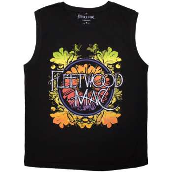 Merch Fleetwood Mac: Tank Póló Circle Floral Logo Fleetwood Mac