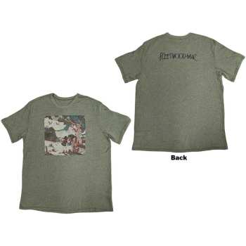 Merch Fleetwood Mac: Fleetwood Mac Unisex T-shirt: Kiln House Album Art (back Print & Ex-tour) (xx-large) Green