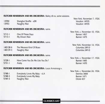 CD Fletcher Henderson And His Orchestra: 1924 Vol. 3