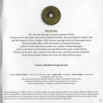 CD Flor De Zinc: Musique D'Auvergne