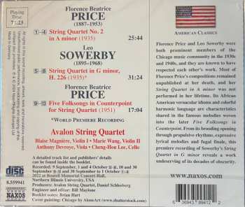 CD Florence B. Price: Music For String Quartet