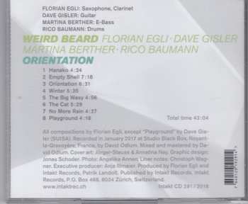 CD Weird Beard: Orientation