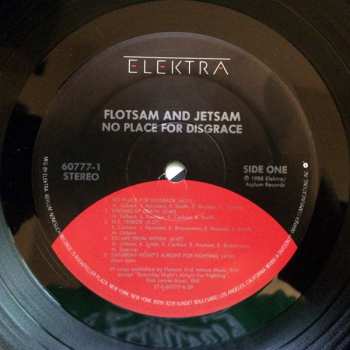 2LP Flotsam And Jetsam: No Place For Disgrace - Picture Disc
