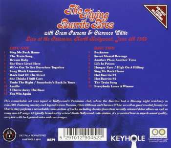2CD The Flying Burrito Bros: Live At The Palomino, North Hollywood, June 8th 1969