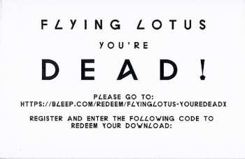 2LP Flying Lotus: You're Dead!