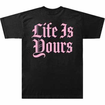 Merch Foals: Tričko Life Is Yours Text S