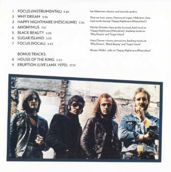 9CD/2DVD/Dobozkészlet Focus: 50 Years: Anthology 1970-1976