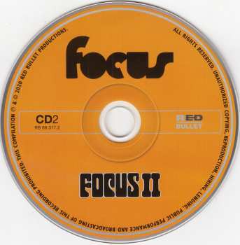9CD/2DVD/Dobozkészlet Focus: 50 Years: Anthology 1970-1976