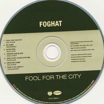 5CD/Dobozkészlet Foghat: Original Album Series