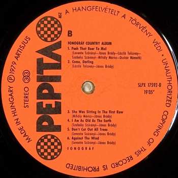 LP Fonográf: Country Album
