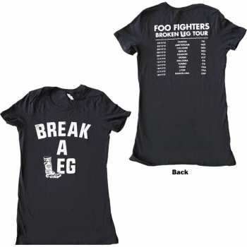 Merch Foo Fighters: Dámské Tričko Back Print M