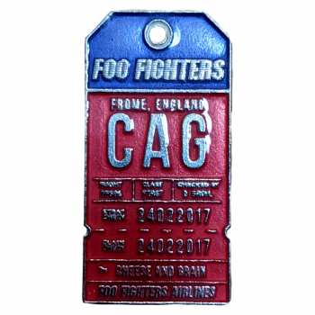 Merch Foo Fighters: Kitűző Flight Tag