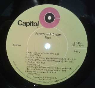 LP Food: Forever Is A Dream