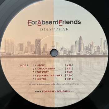 LP For Absent Friends: Disappear