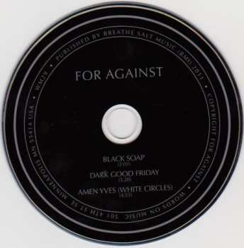 CD For Against: Black Soap