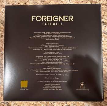 LP Foreigner: Farewell: The Very Best Of Foreigner CLR | LTD