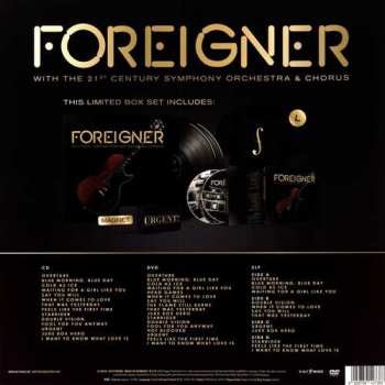2LP/CD/DVD/Dobozkészlet Foreigner: The Hits Orchestral LTD