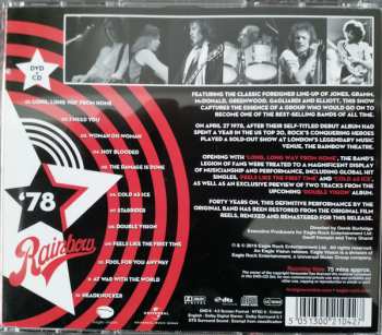 CD/DVD Foreigner: Live At The Rainbow '78