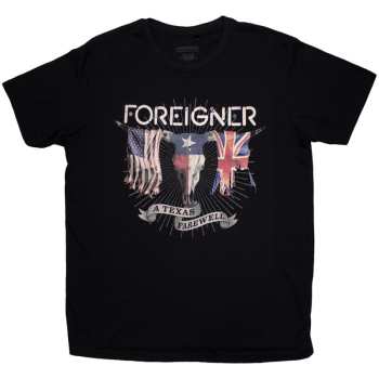 Merch Foreigner: Póló Texas Farewell