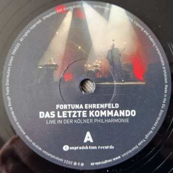 2LP Fortuna Ehrenfeld: Das Letzte Kommando - Live in der Kölner Philharmonie
