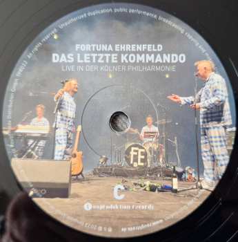 2LP Fortuna Ehrenfeld: Das Letzte Kommando - Live in der Kölner Philharmonie