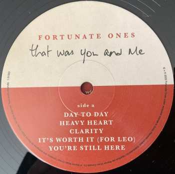 LP Fortunate Ones: That Was You And Me