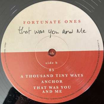 LP Fortunate Ones: That Was You And Me