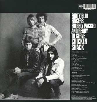 LP Chicken Shack: Forty Blue Fingers, Freshly Packed And Ready To Serve