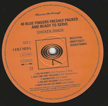 LP Chicken Shack: Forty Blue Fingers, Freshly Packed And Ready To Serve