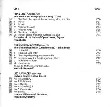 2CD Leoš Janáček: Springtime In Yugoslavia