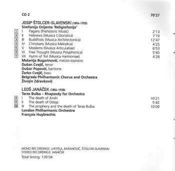 2CD Leoš Janáček: Springtime In Yugoslavia