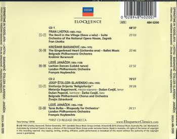 2CD Leoš Janáček: Springtime In Yugoslavia