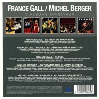 5CD/Dobozkészlet France Gall: 5 Albums Originaux
