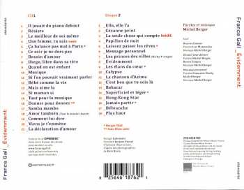 2CD France Gall: Évidemment