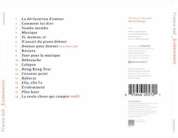 CD France Gall: Évidemment