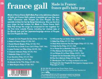 CD France Gall: Made In France : France Gall's Baby Pop