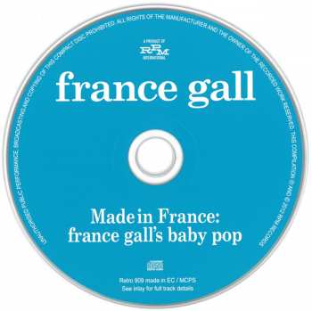 CD France Gall: Made In France : France Gall's Baby Pop