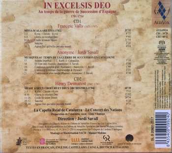 2SACD Jordi Savall: In Excelsis Deo - Au Temps De La Guerre De Succession D'Espagne 1701-1714