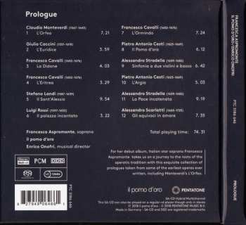 Dobozkészlet/SACD Claudio Monteverdi: Prologue