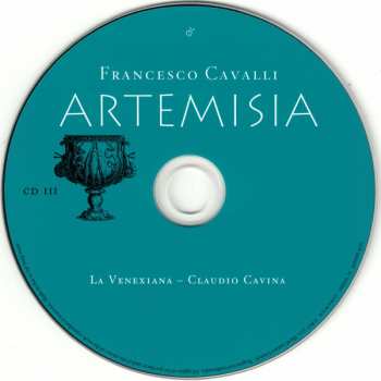 3CD/Dobozkészlet Francesco Cavalli: Artemisia