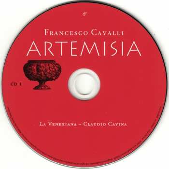 3CD/Dobozkészlet Francesco Cavalli: Artemisia