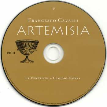 3CD/Dobozkészlet Francesco Cavalli: Artemisia