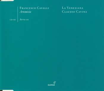 3CD/Dobozkészlet Francesco Cavalli: Artemisia