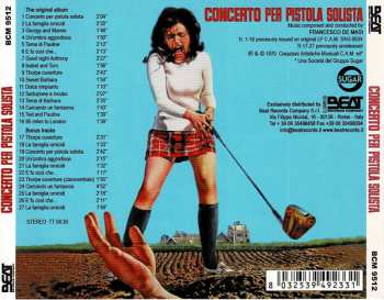 CD Francesco De Masi: Concerto Per Pistola Solista (Original Motion Picture Soundtrack) LTD