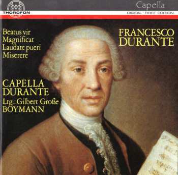 Album Francesco Durante: Chorwerke