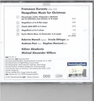 CD Francesco Durante: Neapolitan Christmas