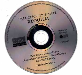 CD The Choir Of Christ Church Cathedral: Requiem