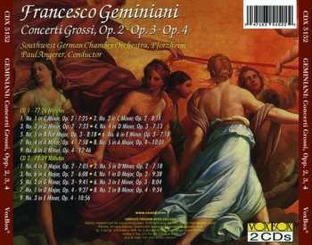 2CD Francesco Geminiani: Concerti Grossi, Op. 2 • Op. 3 • Op. 4