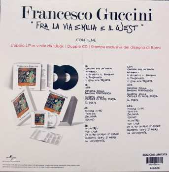 2LP/2CD/Dobozkészlet Francesco Guccini: Fra La Via Emilia E Il West